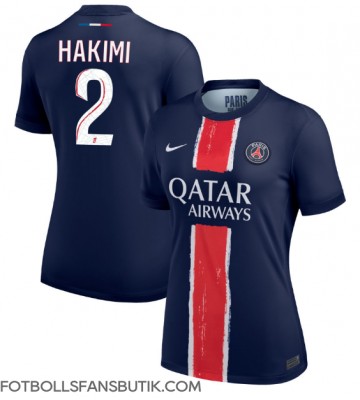 Paris Saint-Germain Achraf Hakimi #2 Replika Hemmatröja Damer 2024-25 Kortärmad